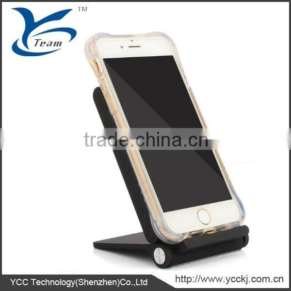 3 Coils Qi Wireless charger stand charging pad for mobilephone Samsung S6, Note 5, Nexus 7 and All Qi-enabled devices.