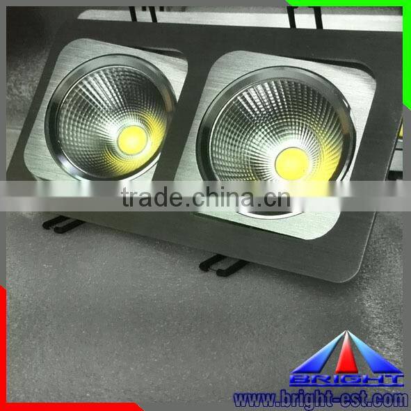 Recess 58mm Square COB led downlight,adjustable led downlight