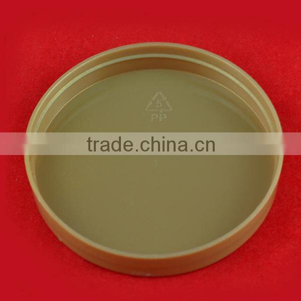 300ml green clear PET plastic candy can for food packaging