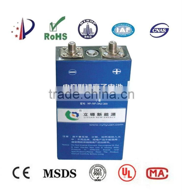 lifepo4 prismatic battery cell