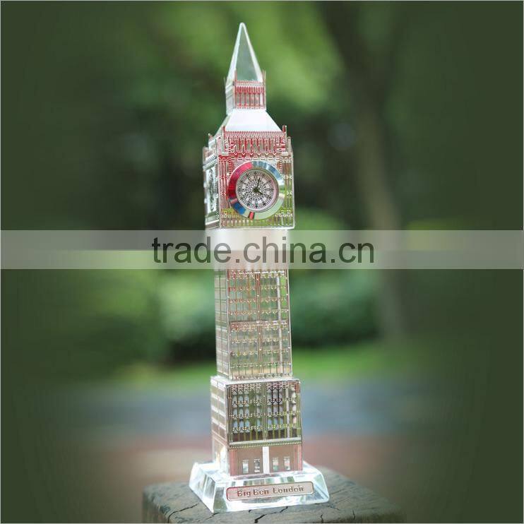 Fashion Newest 3D Crystal Big Ben Model Decoration
