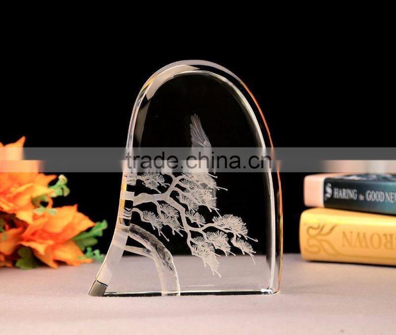 Crystal Lion Model Classics Top Grade Crystal Running Lion