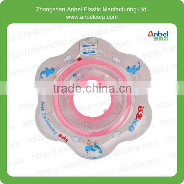 0.25mm 21.5" PVC baby float ring swimming trainer