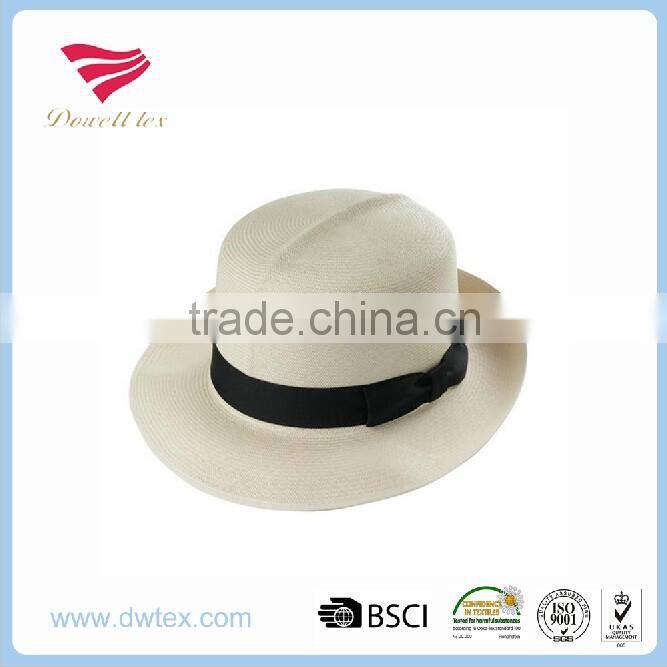 Wholesale Customaize 100%Paper Straw Boater Hats Cheap