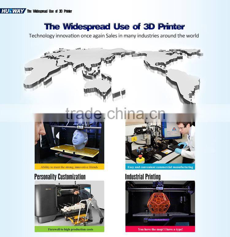 2015 New Product High Quality wax jet 3d printer for investment casting automatic 3d printer ABS, PLA