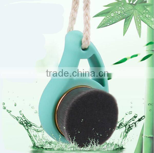 2015 Hot Sale Superfine Fibre Soft Deep Pore Facial Cleansing Brush Nano Bamboo Charcoal Face Washing Brush
