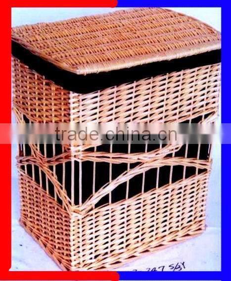 hot sale high quality willow baby basket