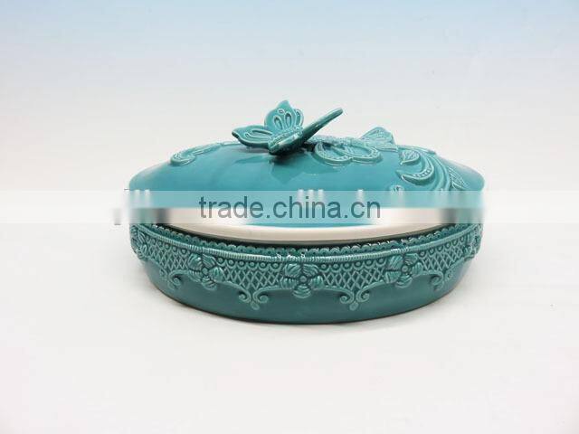 personalized ceramic gifts oval gift box