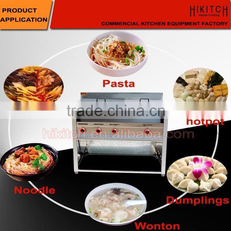 Professional Stainless steel industrial pasta cooker with bain marie