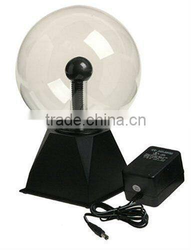 6" PLASMA NEBULA BALL Lightning Electricity Party Light TOUCH & SOUND Activated