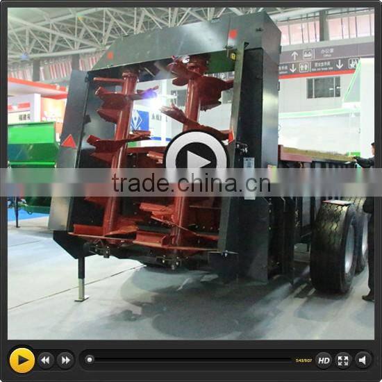 The famous brand tractor fertilizer spreader for large-scale farm matched power 120 hp for sale in China