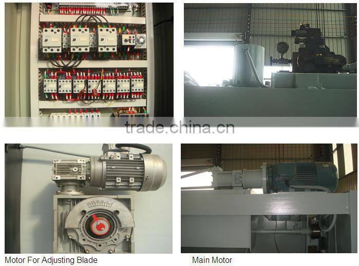Used Hydraulic swing shear machine with CE
