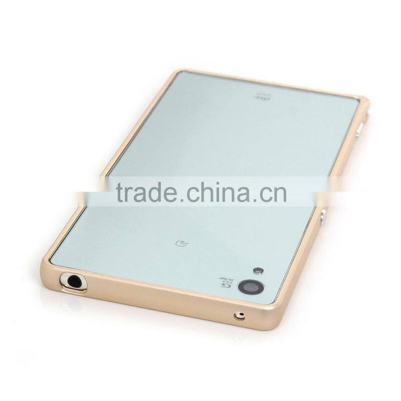 Metal bumper frame case for SONY Z4