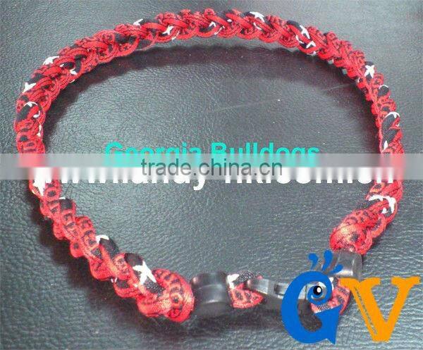 Fashion Customized USA Team Titanium Sports Necklace Falcons