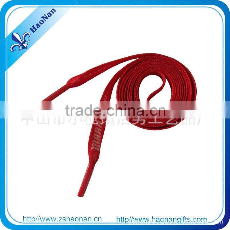 Newest design charms fashion canvas shoelace