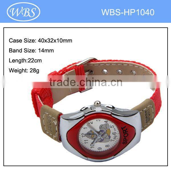 ultraman kids carton watch with nylon strap
