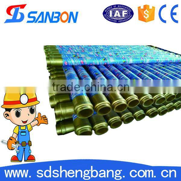 4 inch stainless steel braided teflon flexible rubber hose