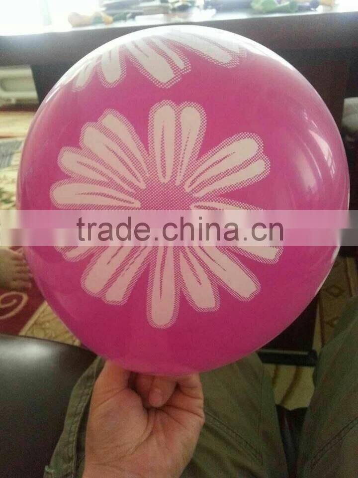 Whole Printing One color Party Happy Birthday Balloon