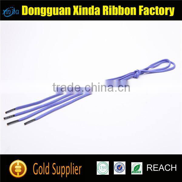 Golden supplier golden metal tips shoelace
