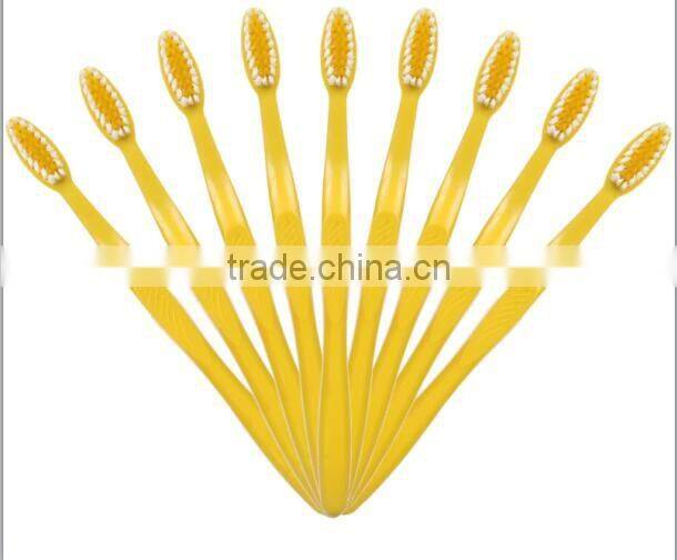 travel use healthful transparent hotel toothbrush transparent toothbrush