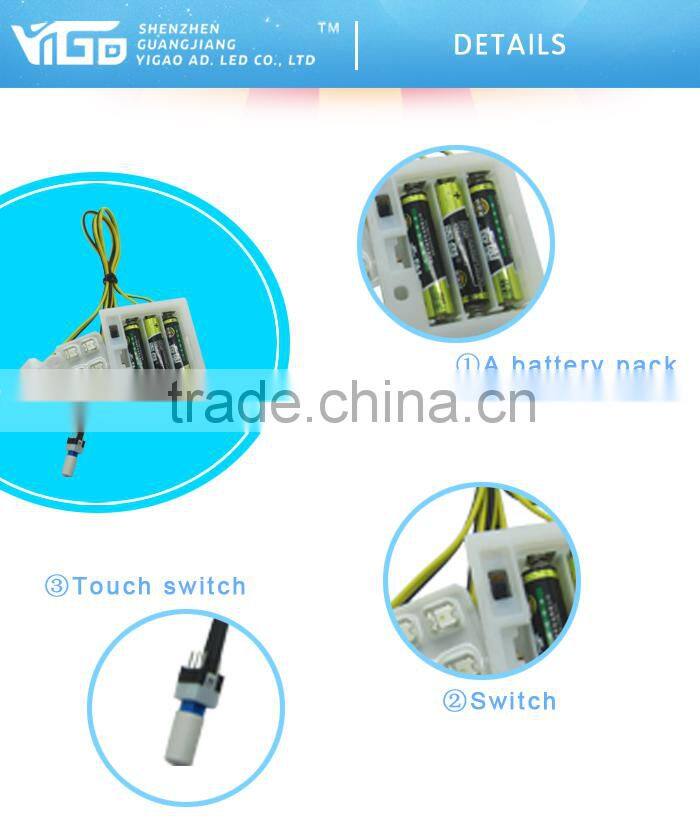 micro mini led module lights with battery