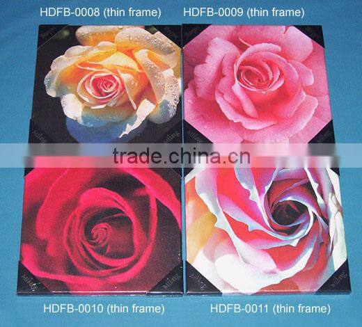 printed canvas on mdf or wooden board