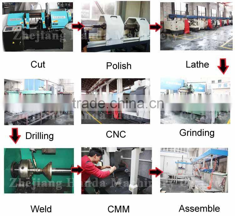 High quality double acting hydraulic cylinder parts