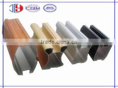 Wood Color Side Stile Aluminium Profile For Sliding Door