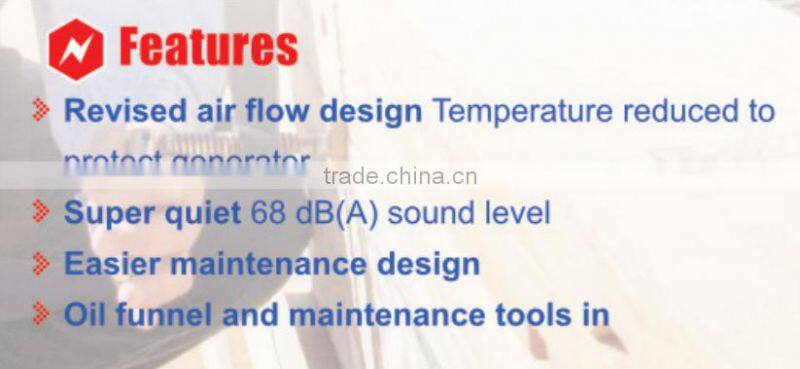 5.5kw 220V CE certificate super silent diesel generator