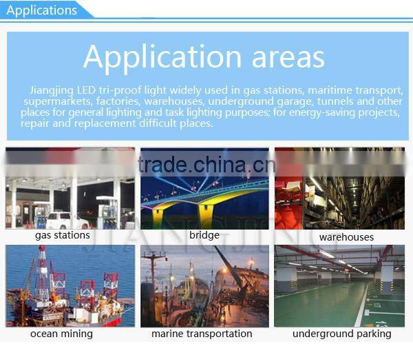 high quality smd2835 45w 3ft fireproof led tri-proof light fixture