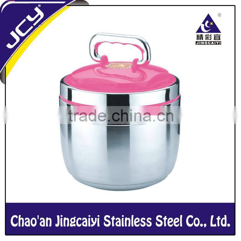1.4/1.8/2.2L 201# Stainless Steel Insulated Food Warmer