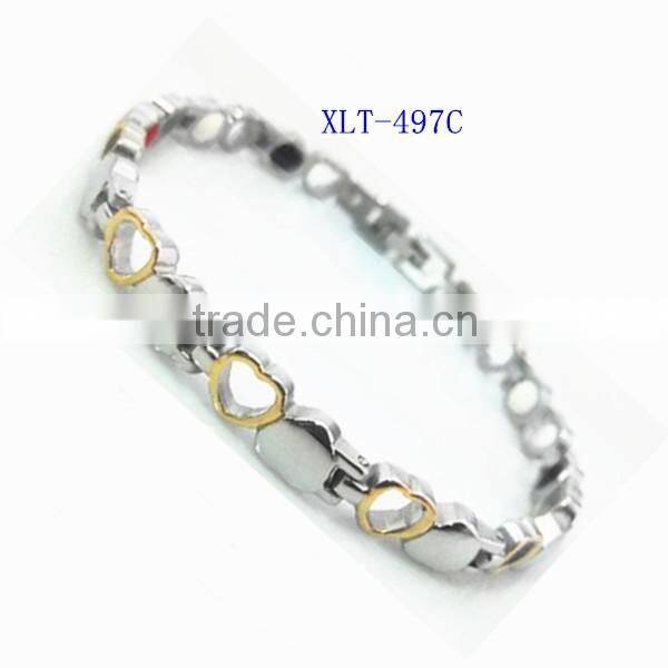 3000 energy power Titanium Magnetic Therapy Bracelet Wristband