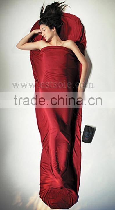 Fashion 100% Mulberry Silk Sleeping Bag Liner