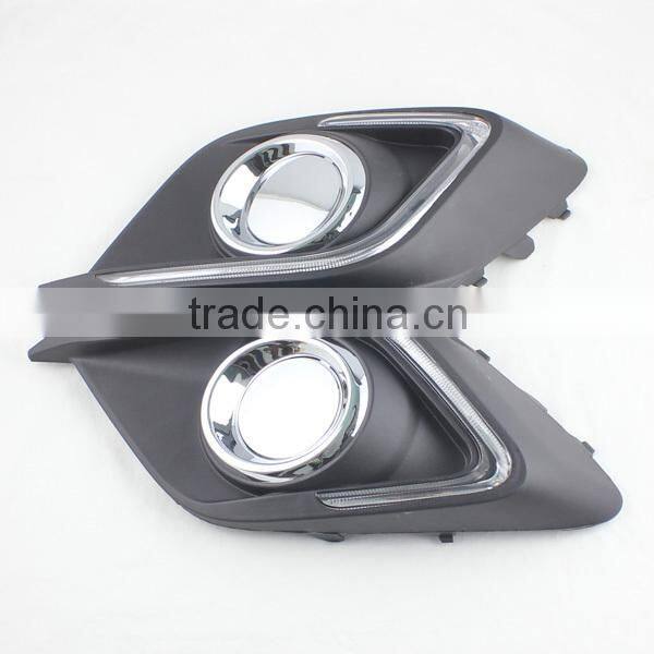 LED Daytime Running Light DRL For Mazda 3 Axela headlight Car Fog Lamp Mazda3 DRL 2014 Up