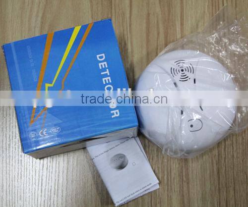 Fire alarm smoke detector DC9V powered battery 868/433mhz FCC EN14604