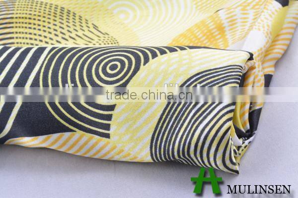 Mulinsen textile fabric manufacturer for garment satin cheap textile printing