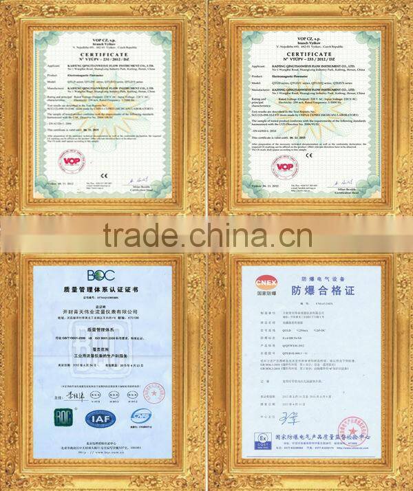 Remote transmitter for magnetic flowmeter