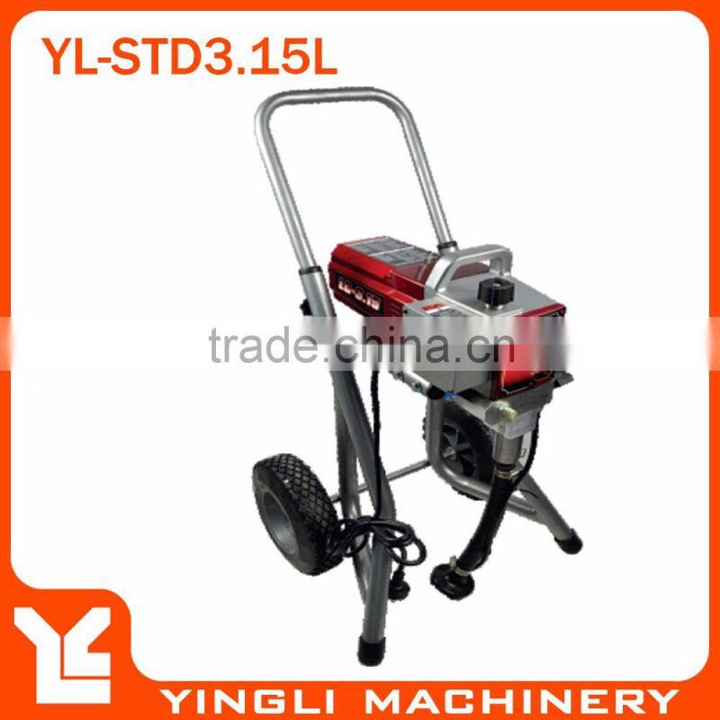 Piston Pump Electric High Pressure Airless Paint Spraying Machine YL-STD3.15L