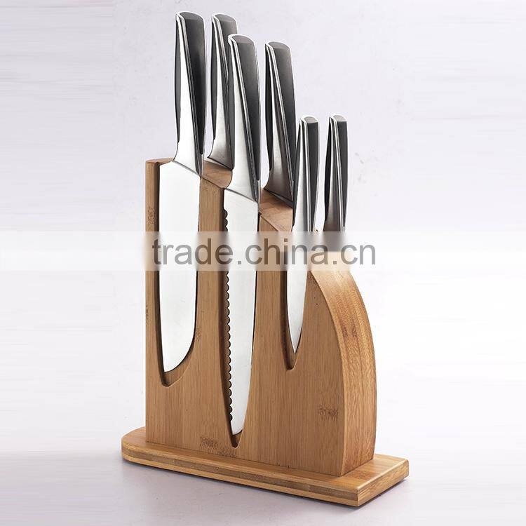 AH52 beauty no.1 handle stainless steel 6pcs kitchen kinfe set