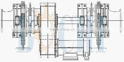 Marine Deck Combined Windlass Boat Hydraulic Windlass