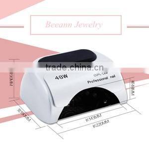 2016 Alibaba China Best Selling Nail Lamp 18K 48W LED UV Nail Lamp with Automatic Sensor and Timer Setting for Nails Gel
