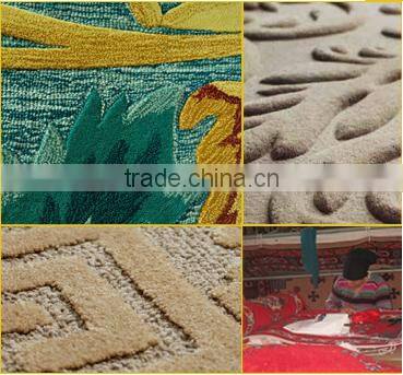 100% New Zealand wool big flower pattern carpet with various colors