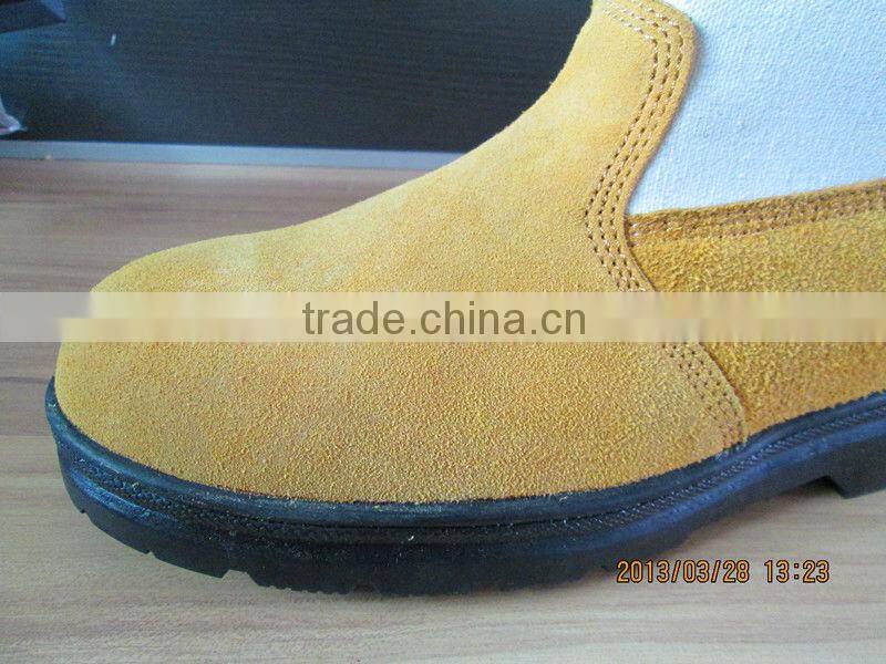 no lace rubber safety boot