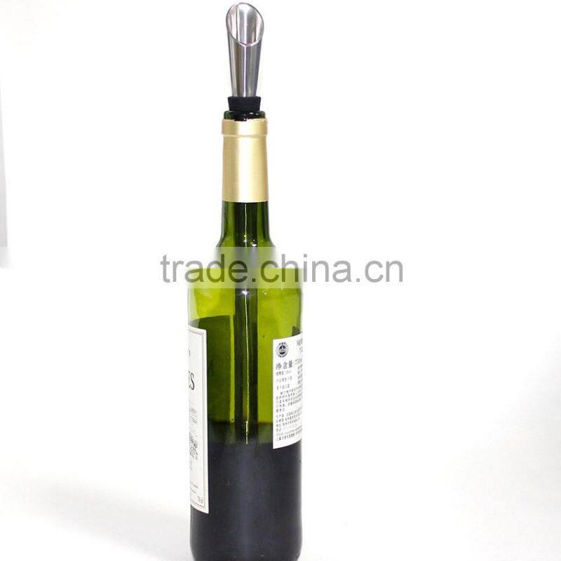 Wine Chiller Cooler Stick 3-in-1 Stainless Steel Wine Bottle Pourer Cooler Stick with Pourer Spout