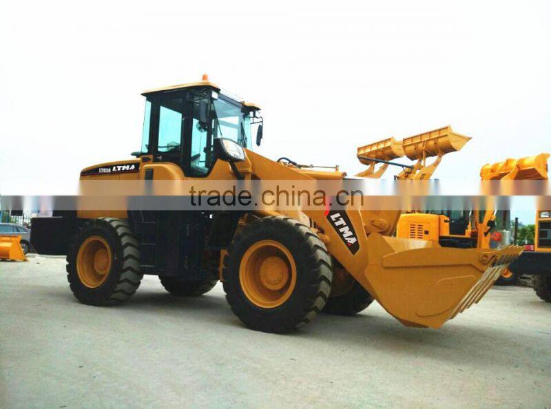 LTMA 2 ton 3 ton small wheel loader with Cummins engine