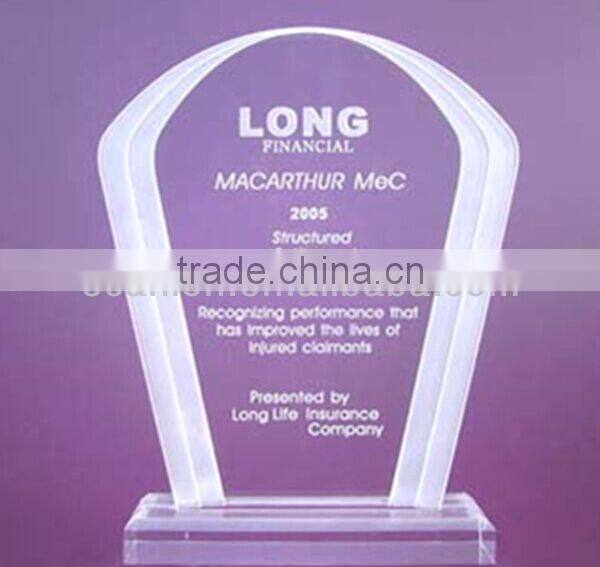 Top quality clear cube crystal cube for decoration