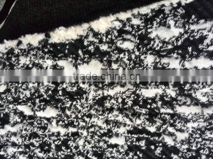 cotton texture knit fabric