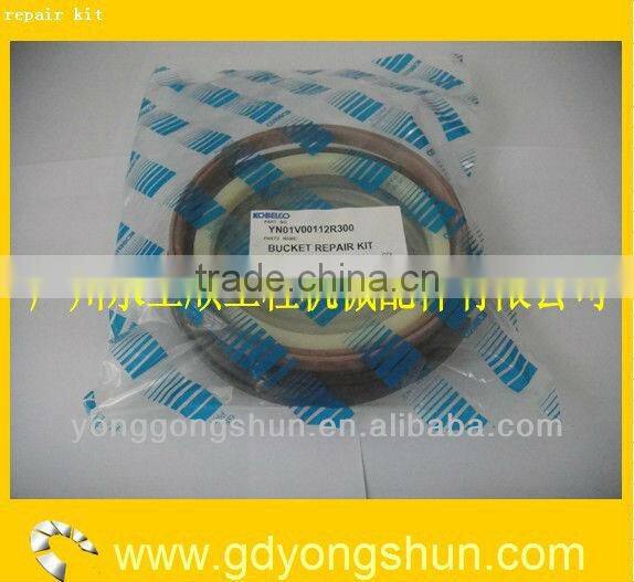 Kobelco excavator bucket seal kit YN01V00112R300 for SK210-6E