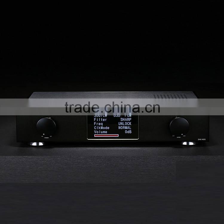 GUSTARD DAC-X20 X20U Super Ultimate 2 x ES9018 XMOS HiFi DAC 384KHz DSD DOP Decoder