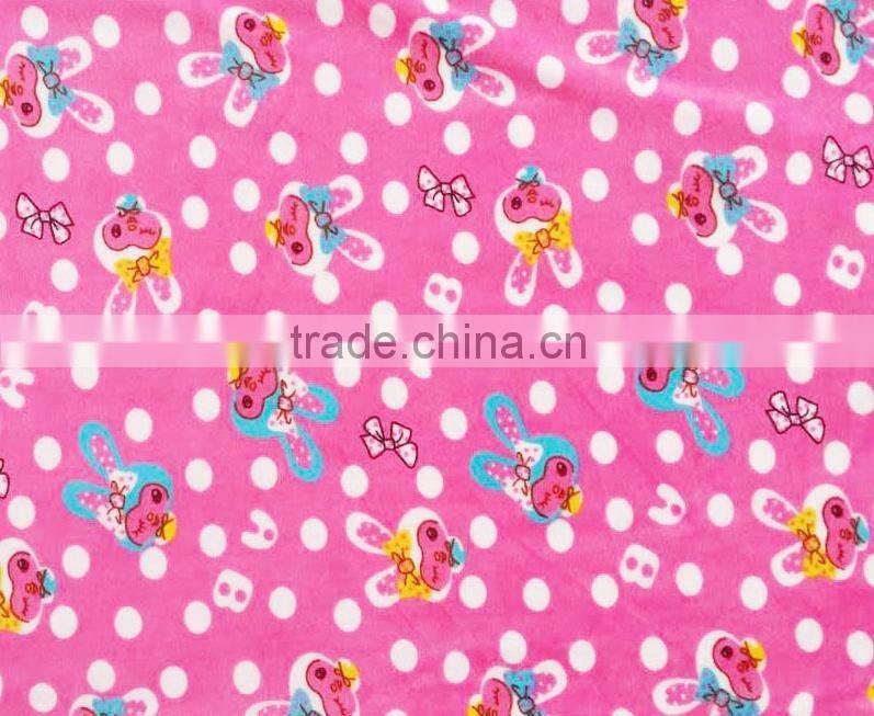 poly fabric super soft velvet